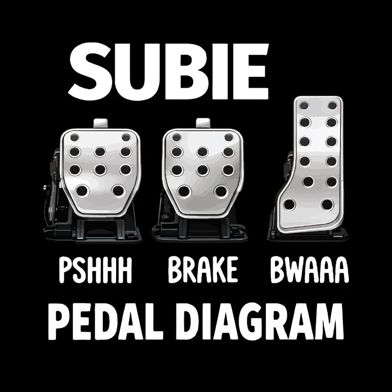 Subie Pedaldiagramm 