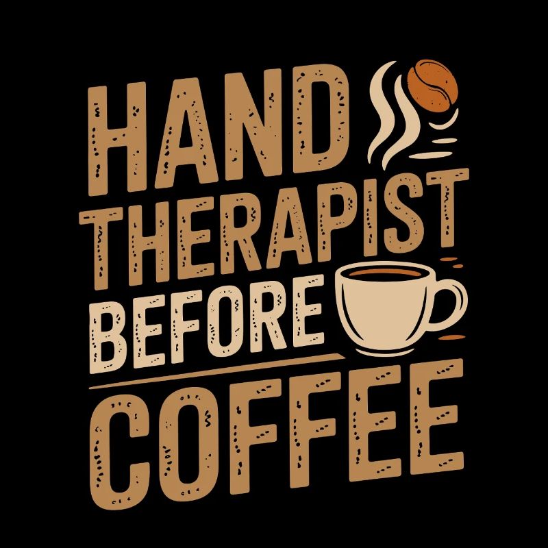 Hand Therapist Before Orthopedic Coffee Lover