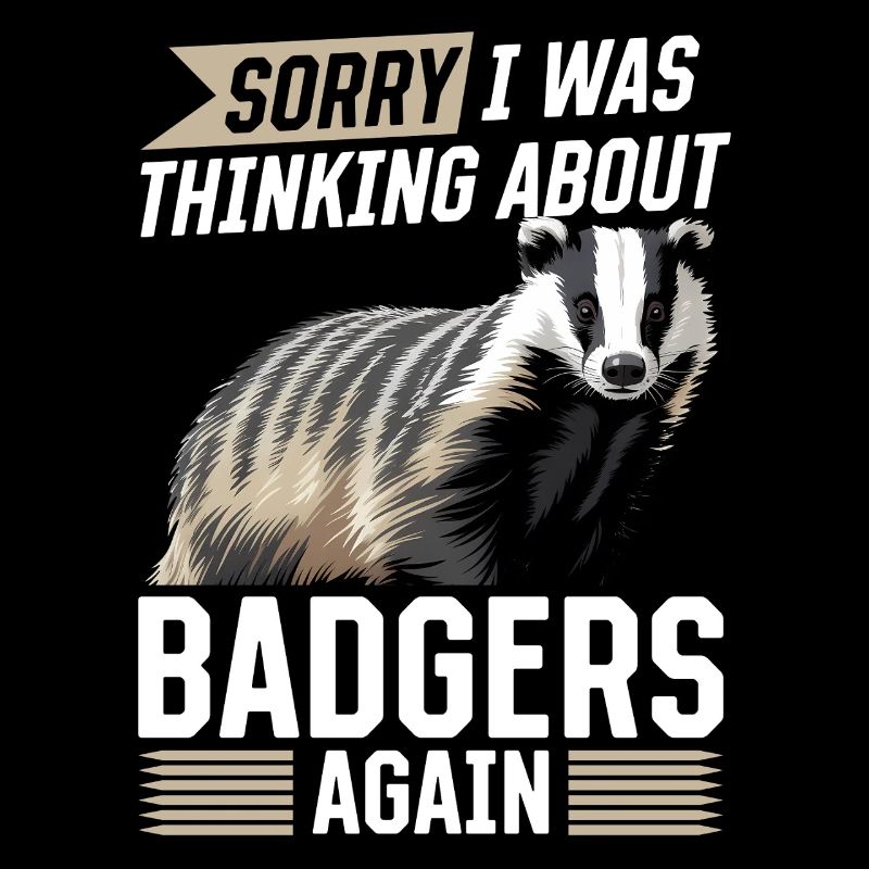 Funny Animal Badger