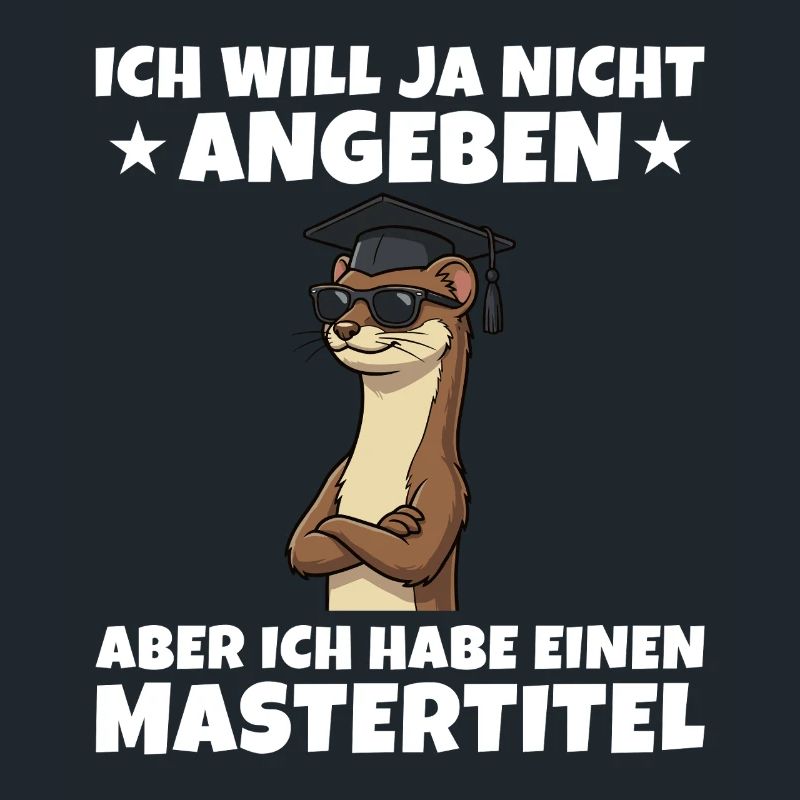 Mastertitel geschafft Wiesel Studium Abschluss