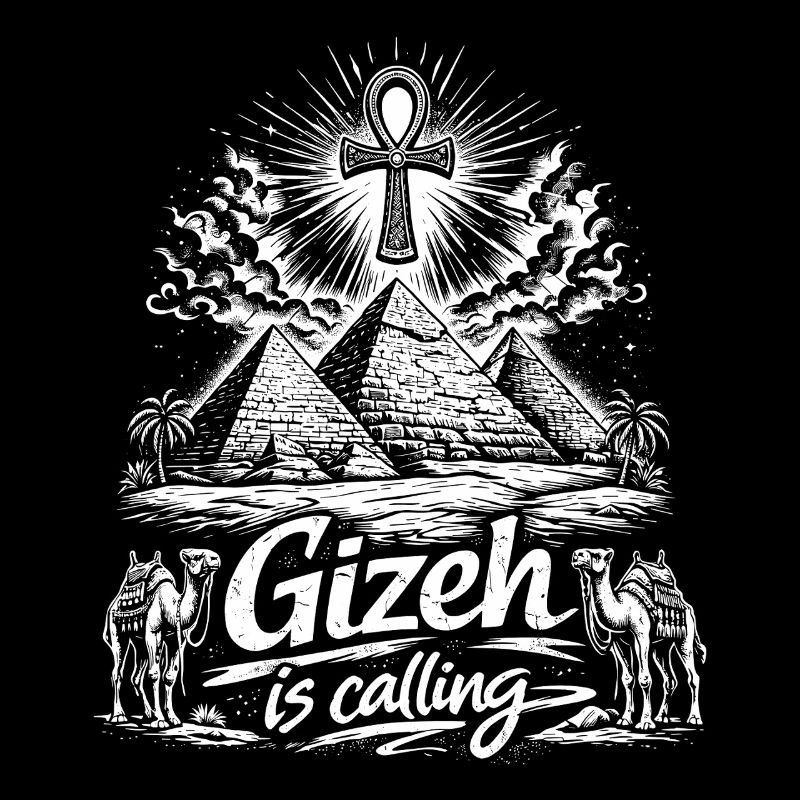 Gizeh appelle le voyage des pyramides d’Égypte