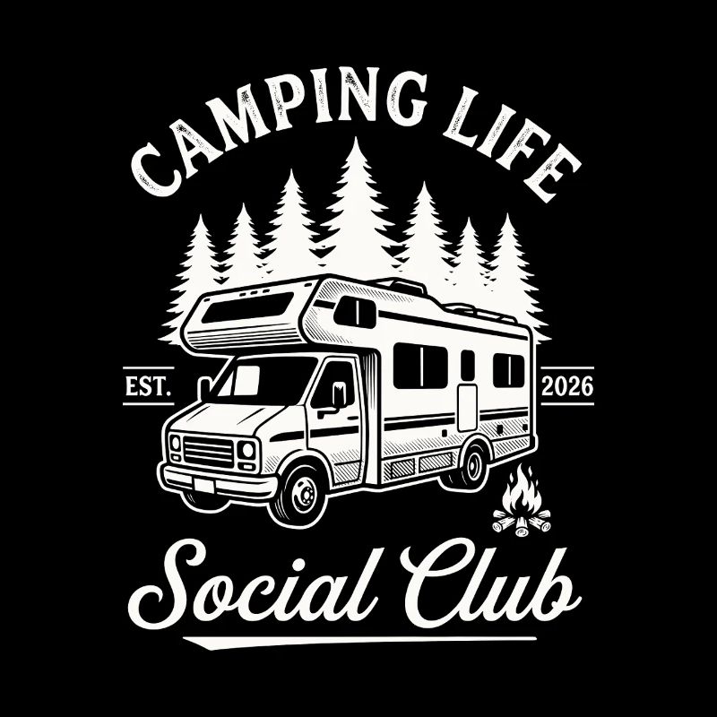 Conception de la vie de camping pour les amateurs de camping-car
