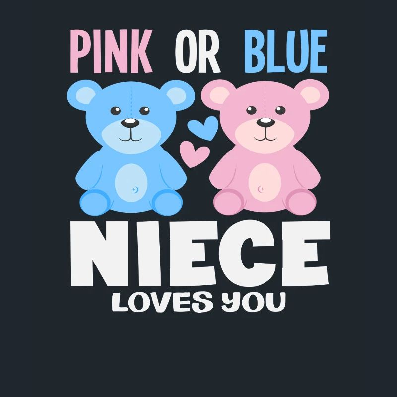 Pink Oder Blau Nichte Liebt Dich