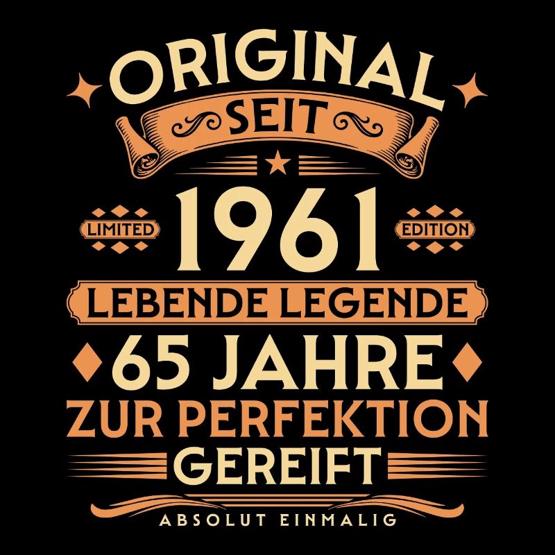 Original seit 1961 – Lebende Legende 65 Jahre