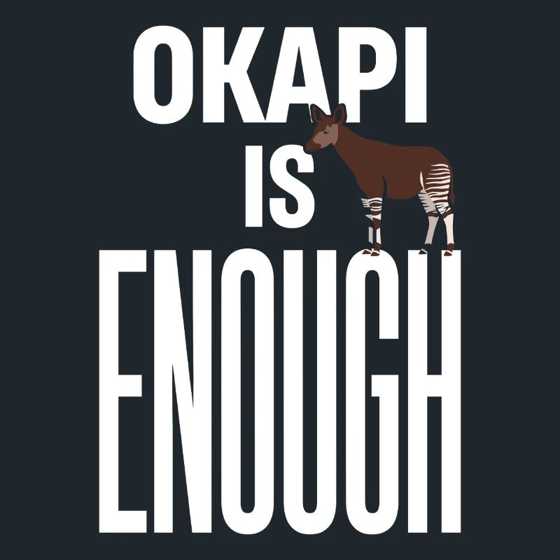 Okapi Lovers Okapi Animal Rare Wildlife Love