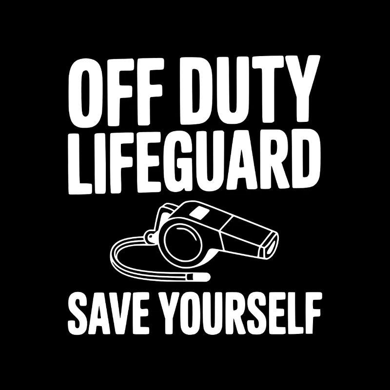 Off Duty Lifeguard Save Yourself