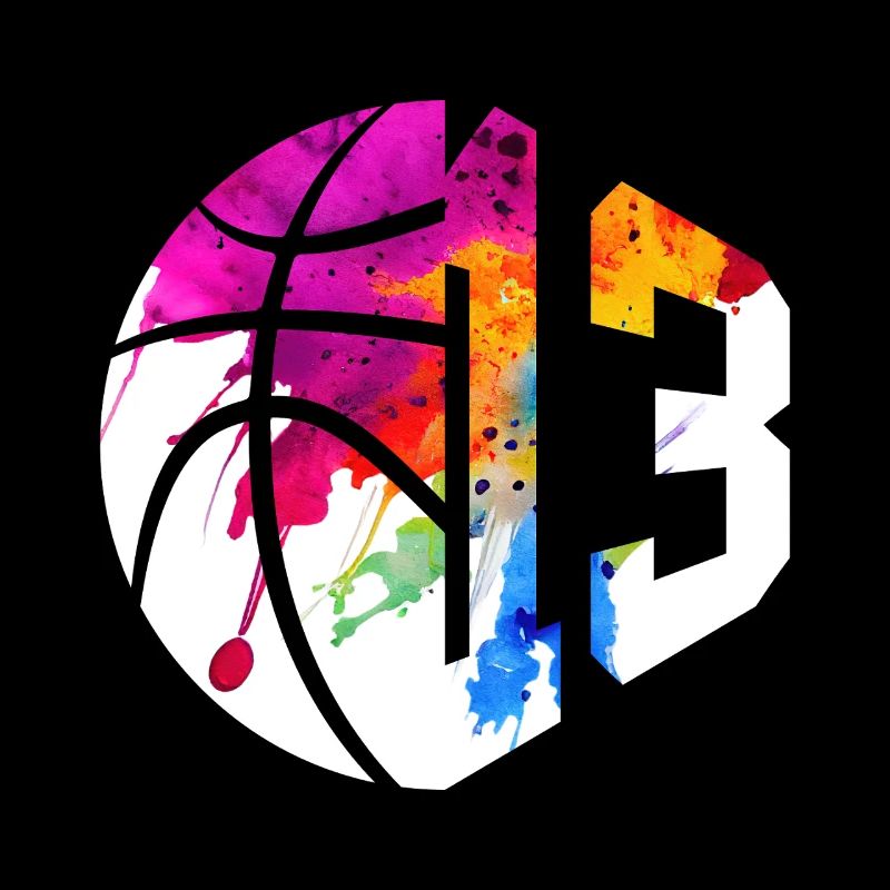 NON. 13 NUMÉRO 13 BASKET 13E ANNIVERSAIRE