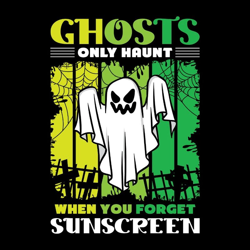 Geisterjäger Halloween Englisch Spruch