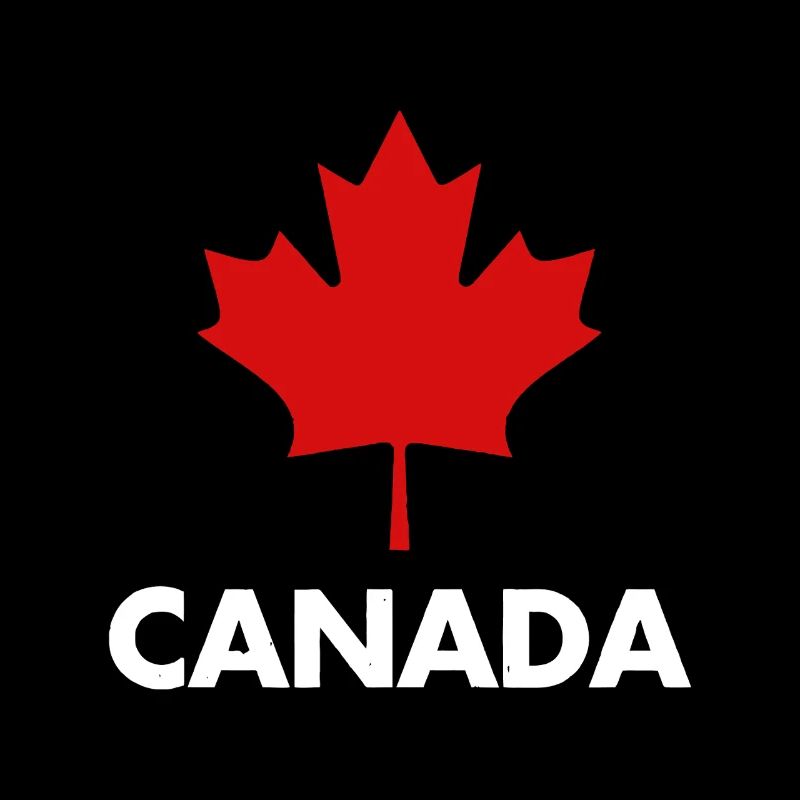 Red Maple Leaf Canada Emblem Tee