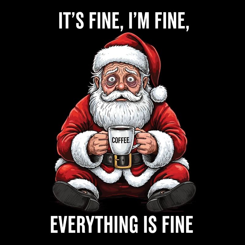 its fine im fine coffee stressful christmas