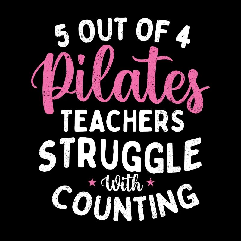 5 sur 4 Professeurs de Pilates Comptant les blagues