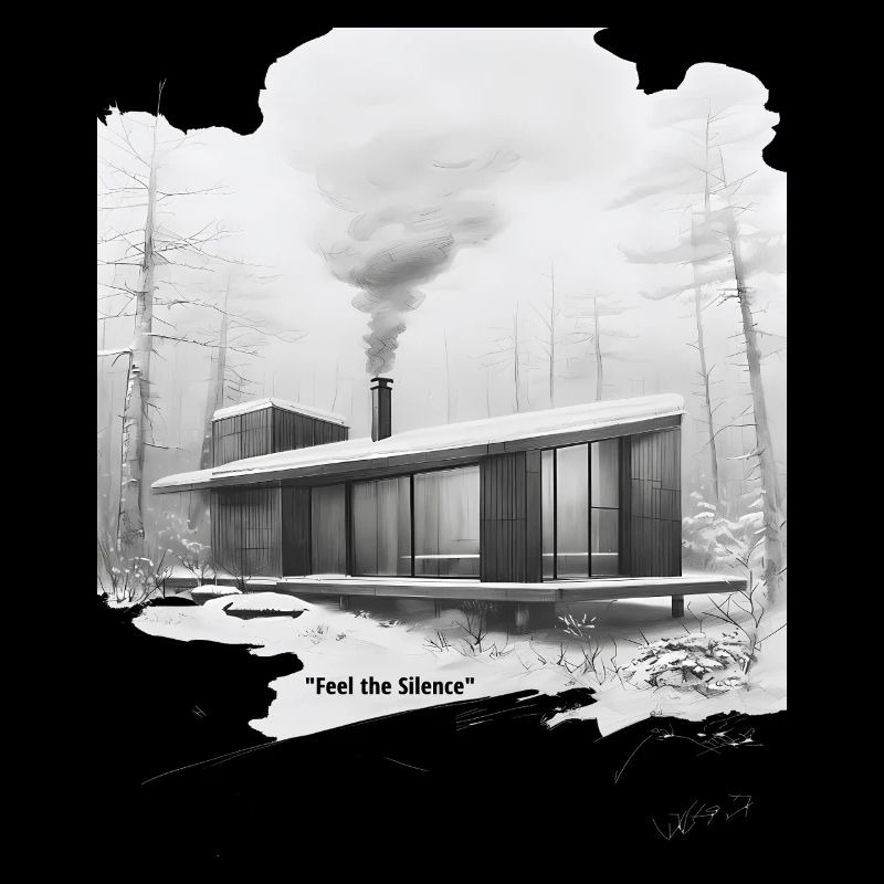 Cabine Moderne Silencieuse d’Hiver
