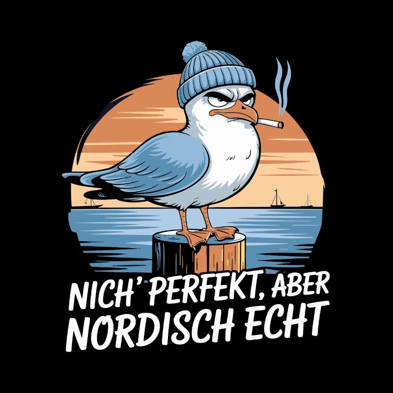  Nich Perfekt Aber Nordisch Echt Lustige Möwe Mit
