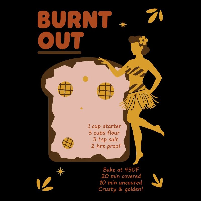 sourdough Bread Baking Baker Burnt Out Sourdough