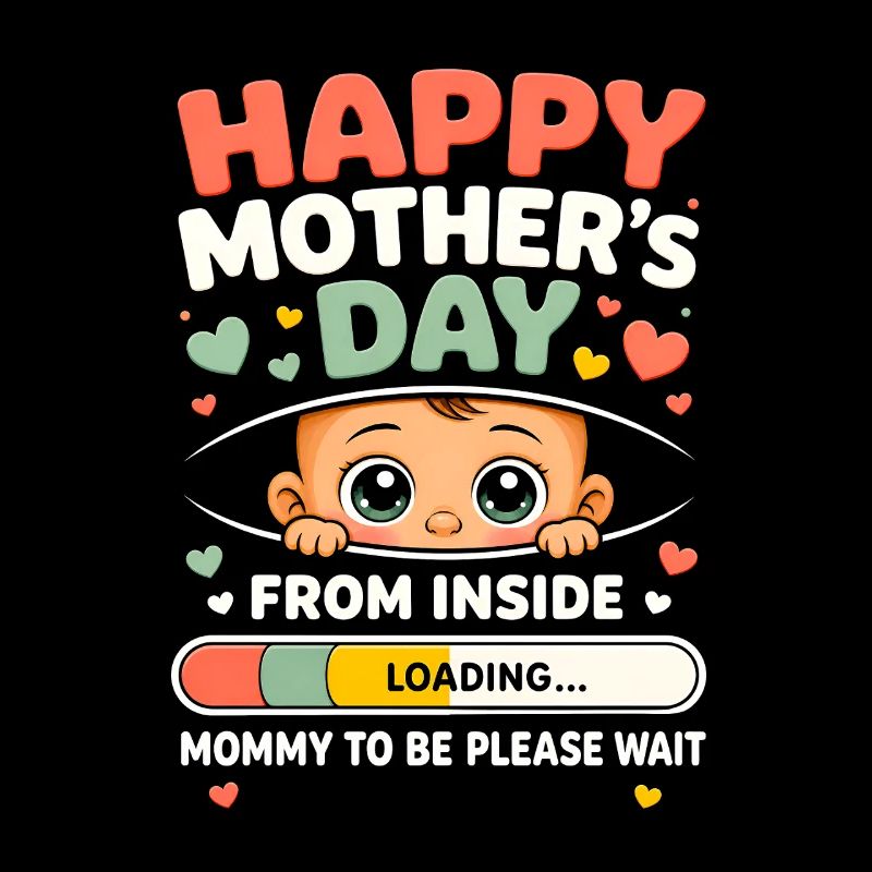 Happy Mothers Day from Inside Mommy to-Be Loading