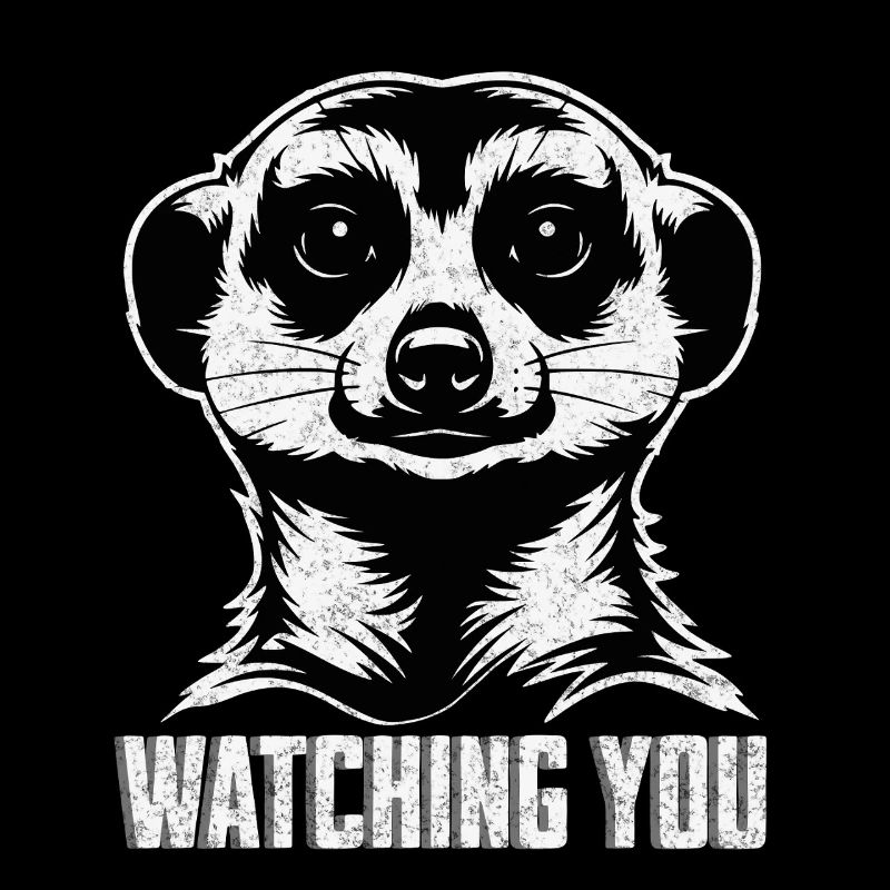 Suricate qui te regarde - Chemise drôle d’animal