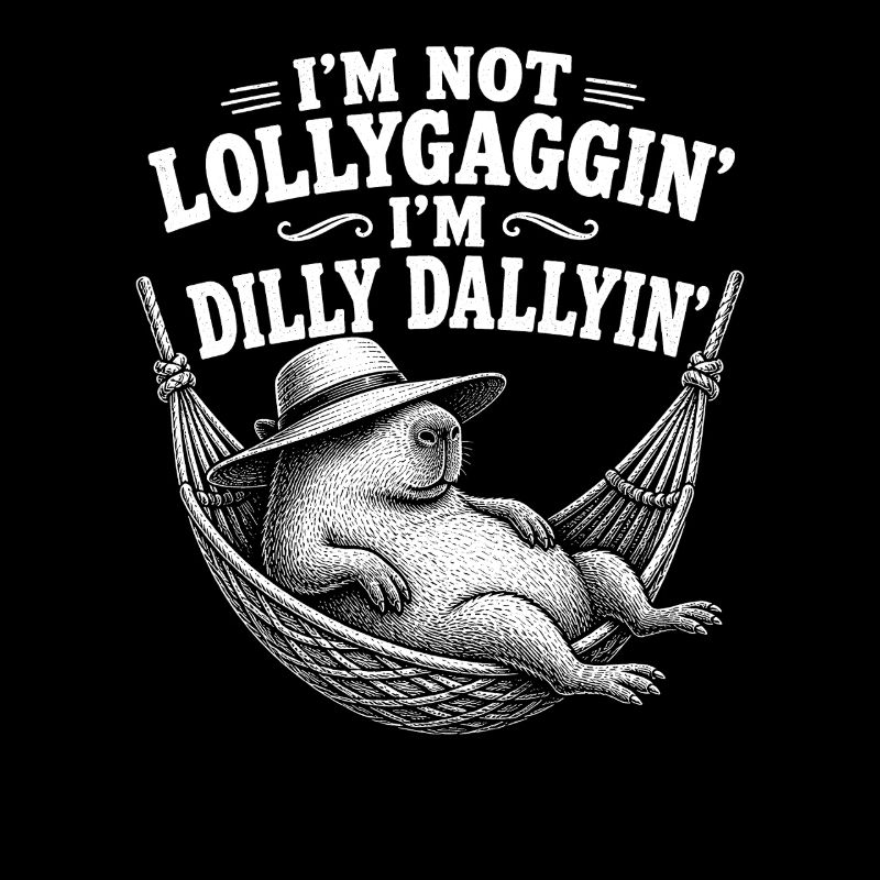 Ich trödele nicht, ich trödele, Capybara!