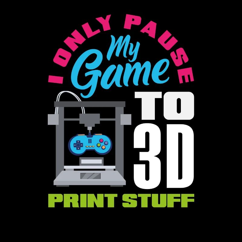 Pause my game only for 3D printing gamers