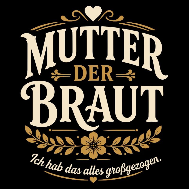 Mutter der Braut. Ich hab das alles großgezogen