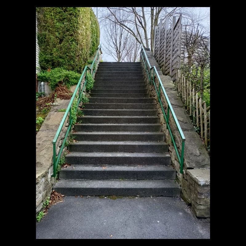 Juste un escalier