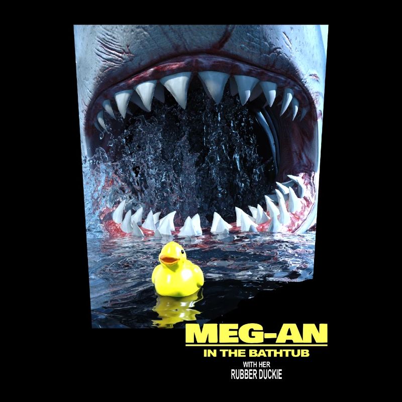 Megalodon der Schrecken der Bäder - Parodie
