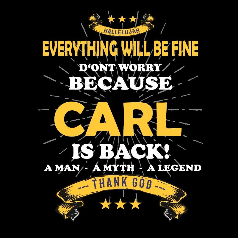 Alles wird gut denn Carl Ist da Outfit
