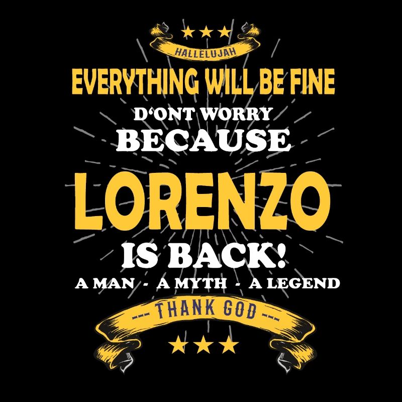 Everything will be fine Lorenzo Is back