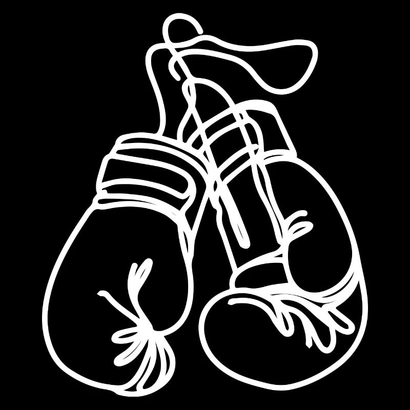 Boxhandschuhe Zeichnung