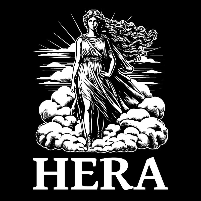 Héra, la déesse grecque – Design pour Mytholog