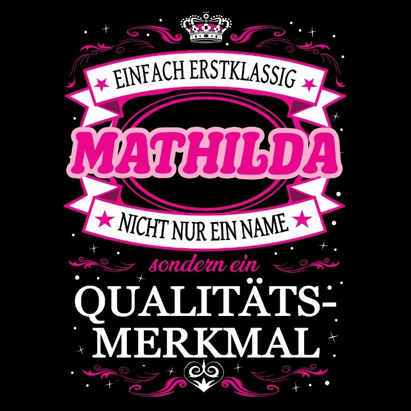 Caractéristique de qualité Mathilda tout simplement de première classe