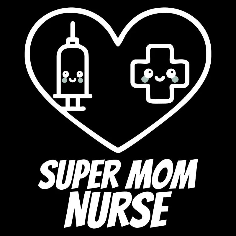 Super-Mama-Krankenschwester – Herzmedizin
