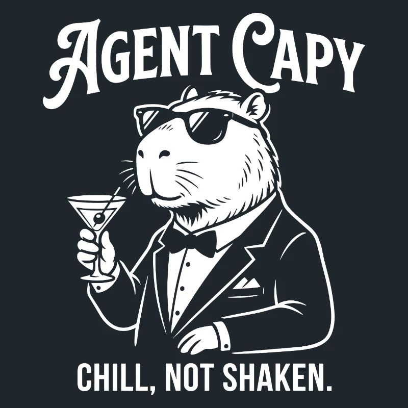 Agent Capybara - Un cobaye espion cool
