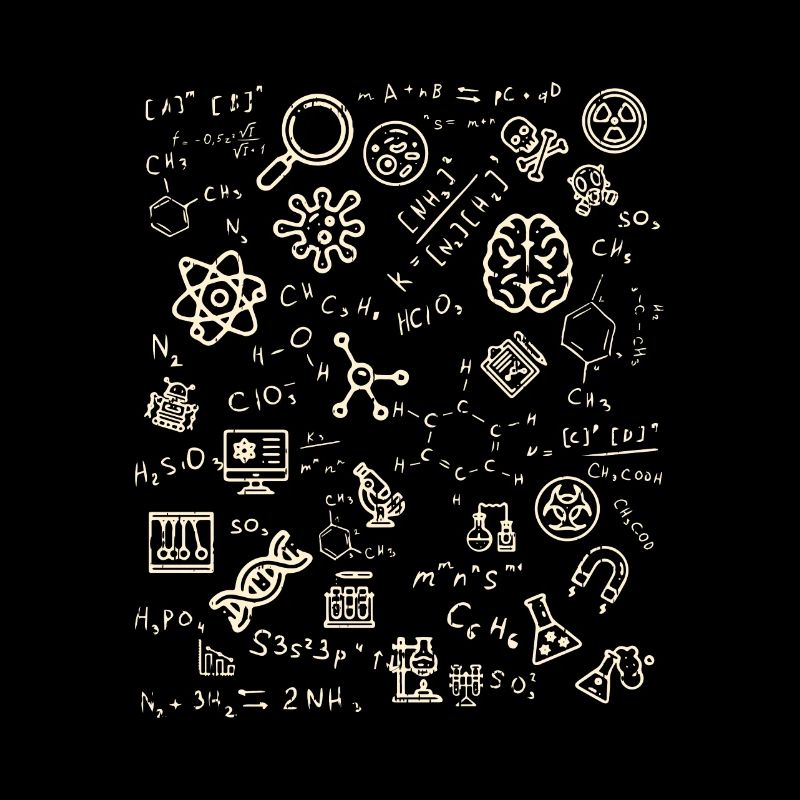 Cadeau de professeur de chimie scientifique