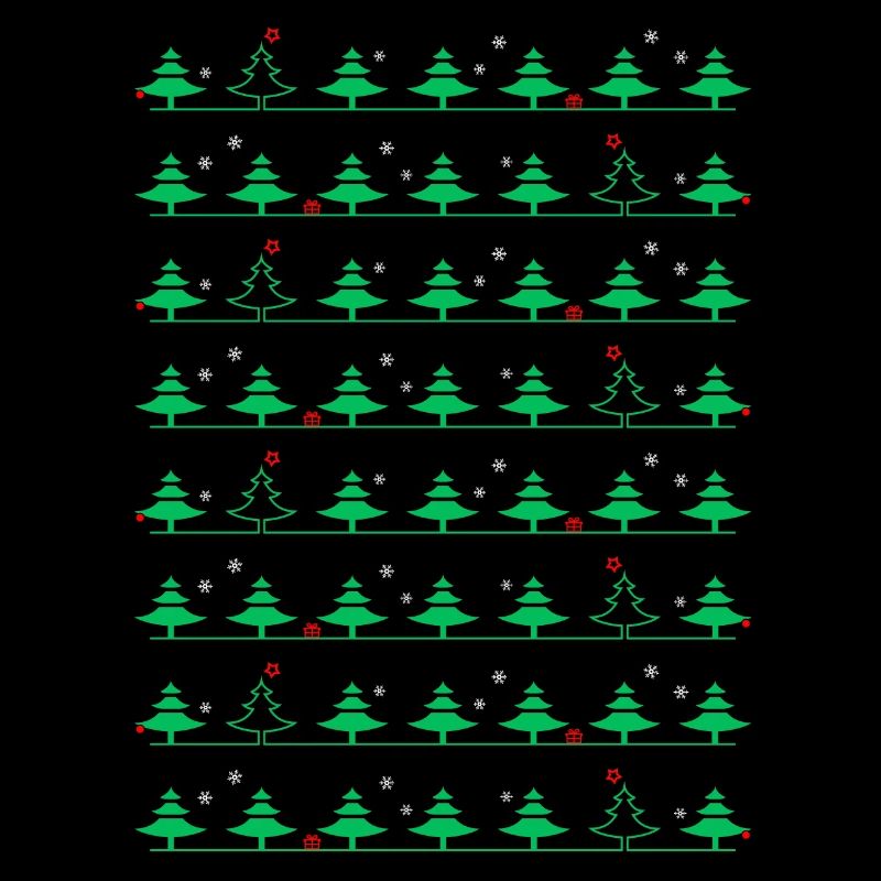 Modèle de sapin de Noël