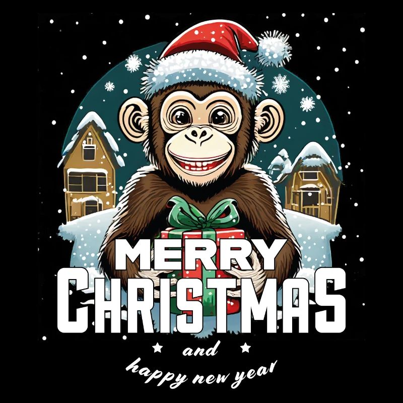 Christmas Monkey
