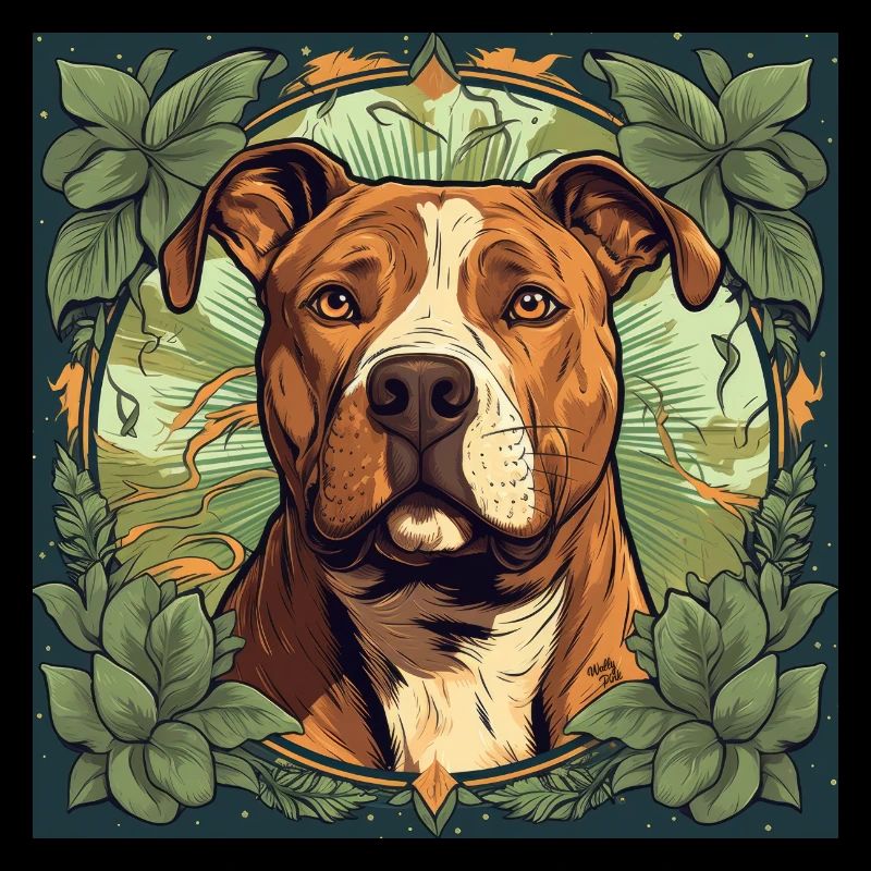 Chien American Pitbull Terrier