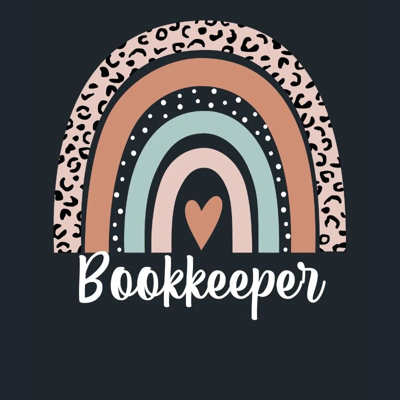 Comptable Arc-en-ciel Léopard Drôle Comptable