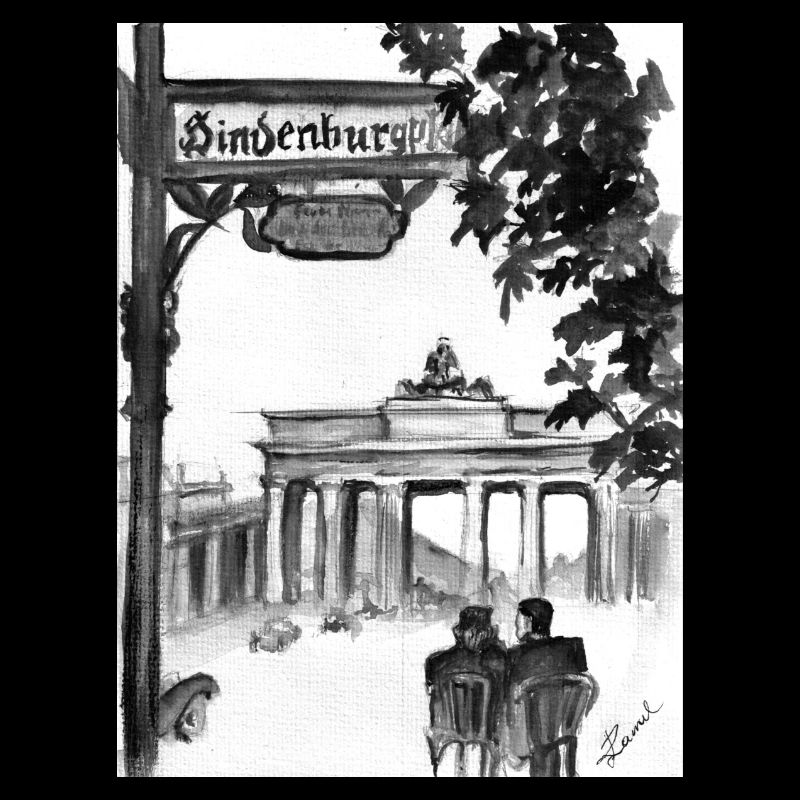 Nostalgie de la porte de Brandebourg