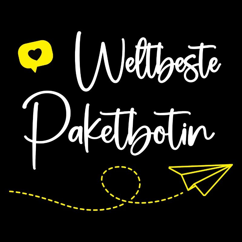 Beste Paketbotin Paket Botin Postbotin Zustellerin