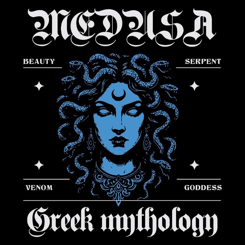 Mythological Medusa Design