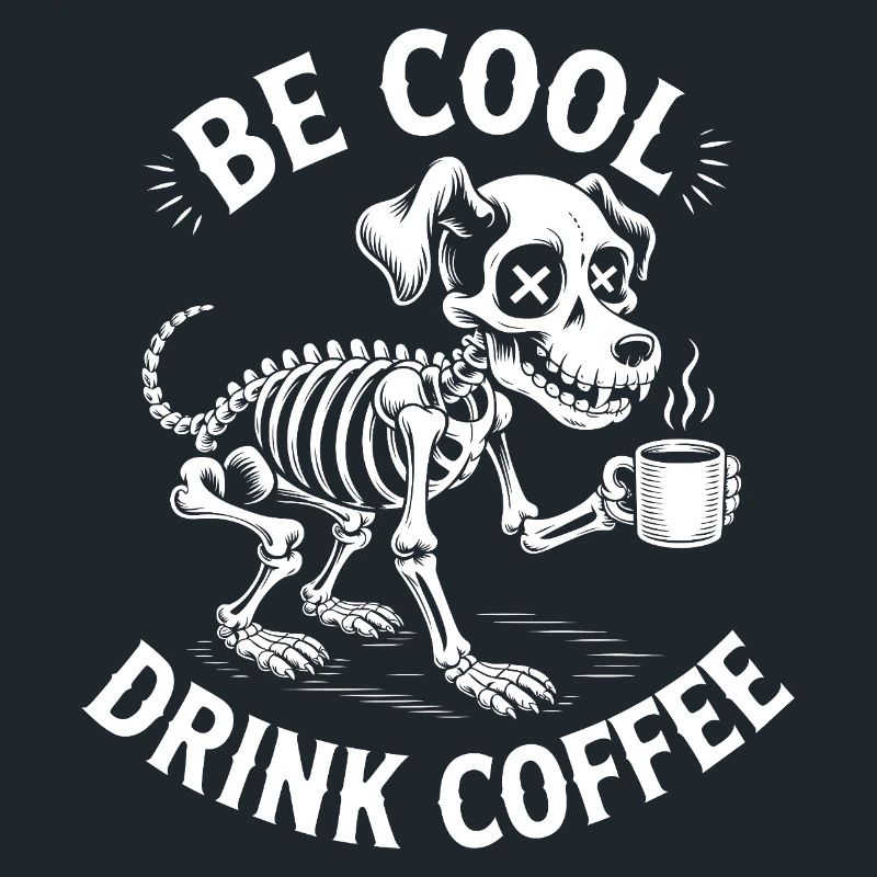 Squelette Squelette de Café Be Cool