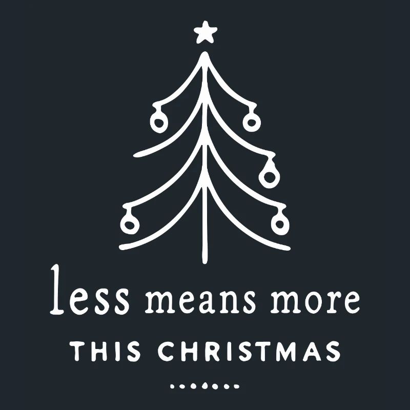 Moins, c’est plus à Noël