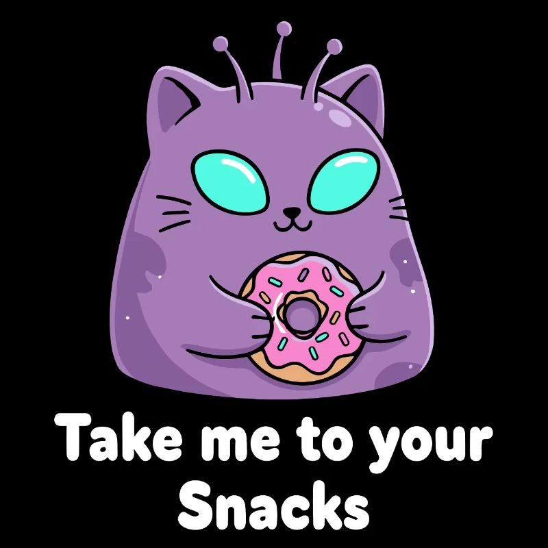Cute Donut Cat Snack Seducer