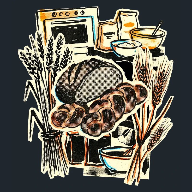Baking Baker Vintage