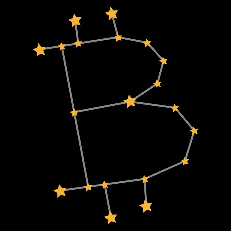 Signe du zodiaque Bitcoin BTC Gold