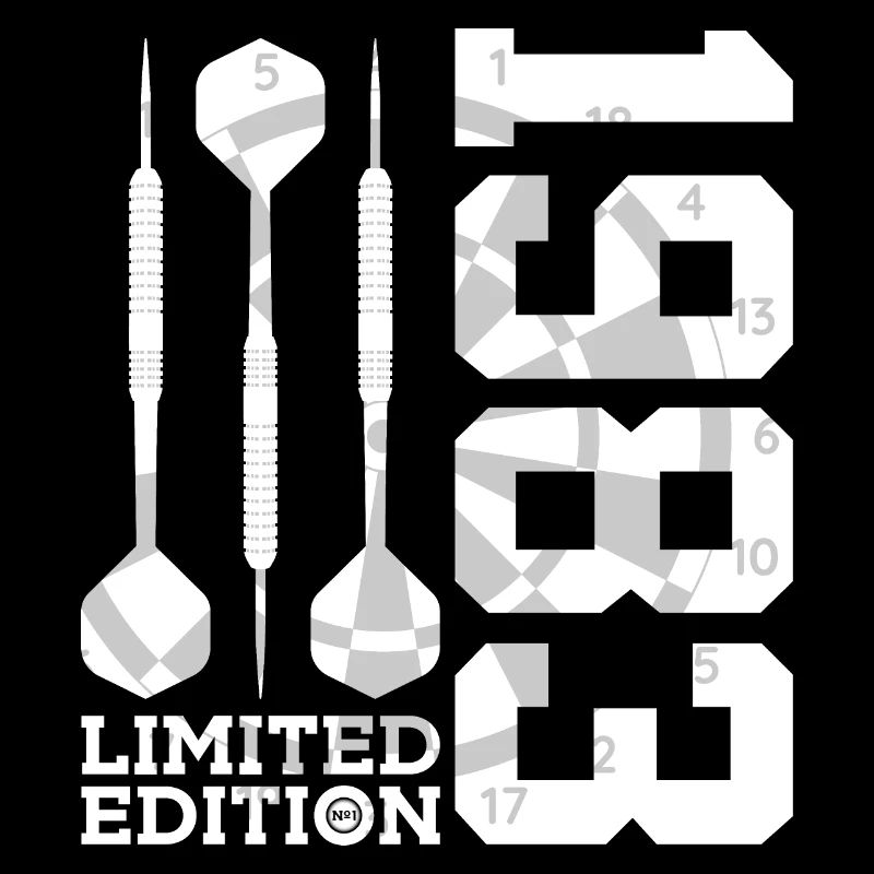 ÉDITION LIMITÉE 1983 ANNIVERSAIRE DE DARTS