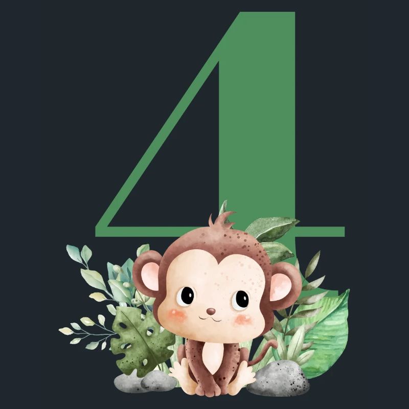4th Birthday Monkey Safari