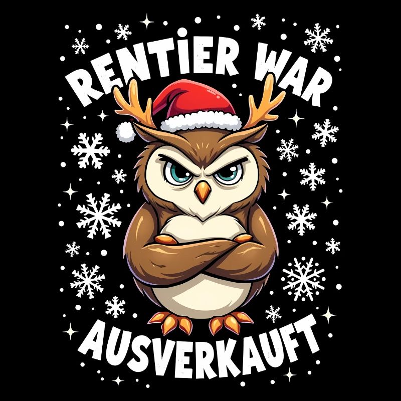 Eule Rentier war ausverkauft