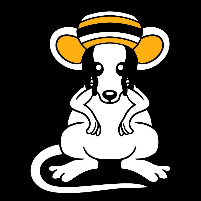Mouse Raggae Jamaica Hat Rasta Lure Chill Hat