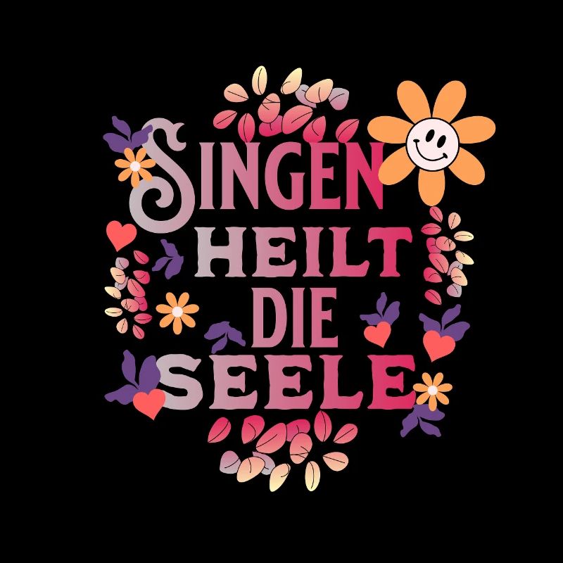 Singen Heilt Die Seele Chor Chorleiterin Geschenk